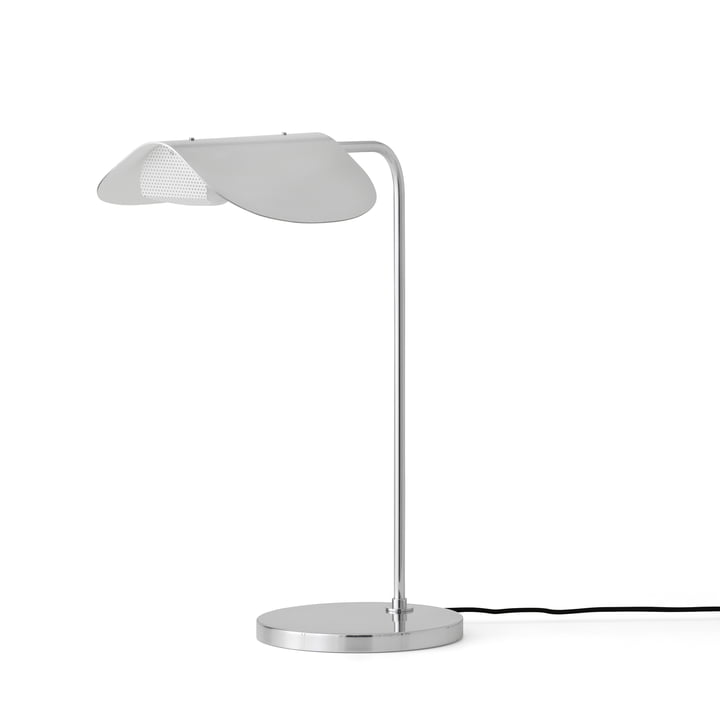 Wing Table lamp from Audo in the finish aluminum