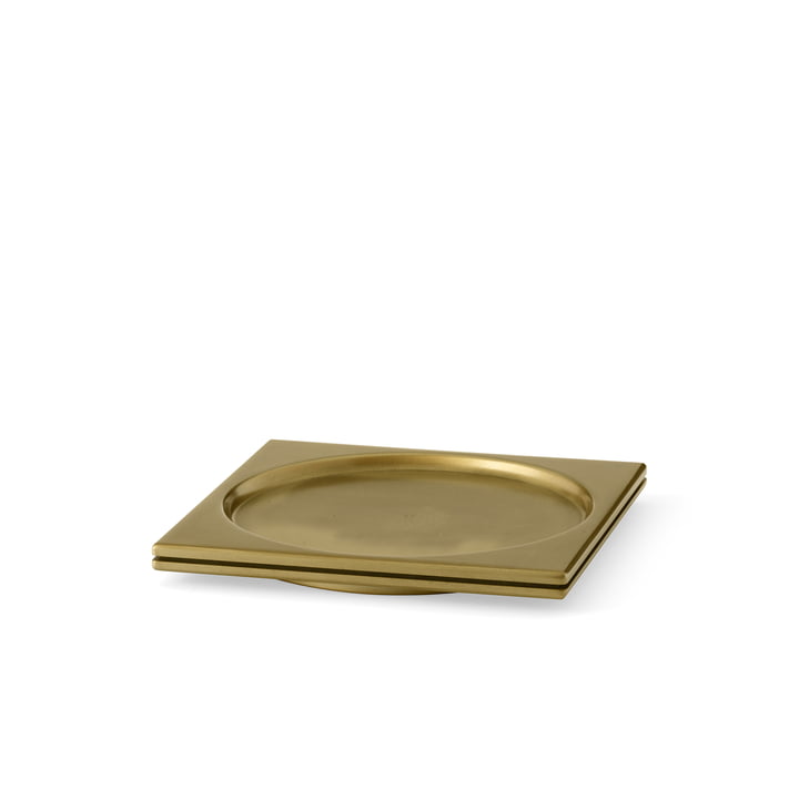 Divot tray from Audo in the finish brass