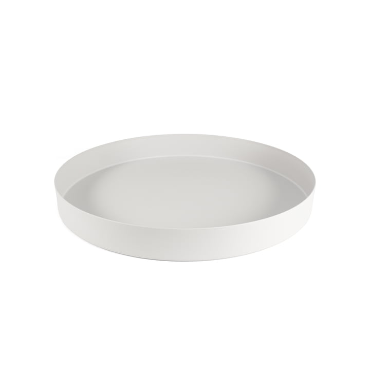 Collection - Tray and decorative plate Ø 30 cm, white