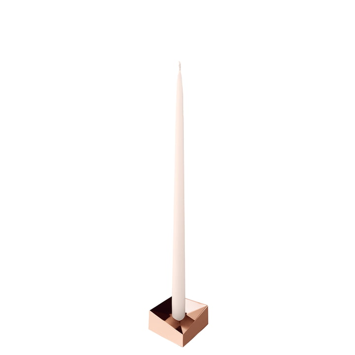 Reflect Candlestick from Stoff Nagel in the version small, rose gold