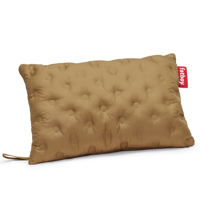 Hotspot Lungo cushion heatable from Fatboy in the version toffee