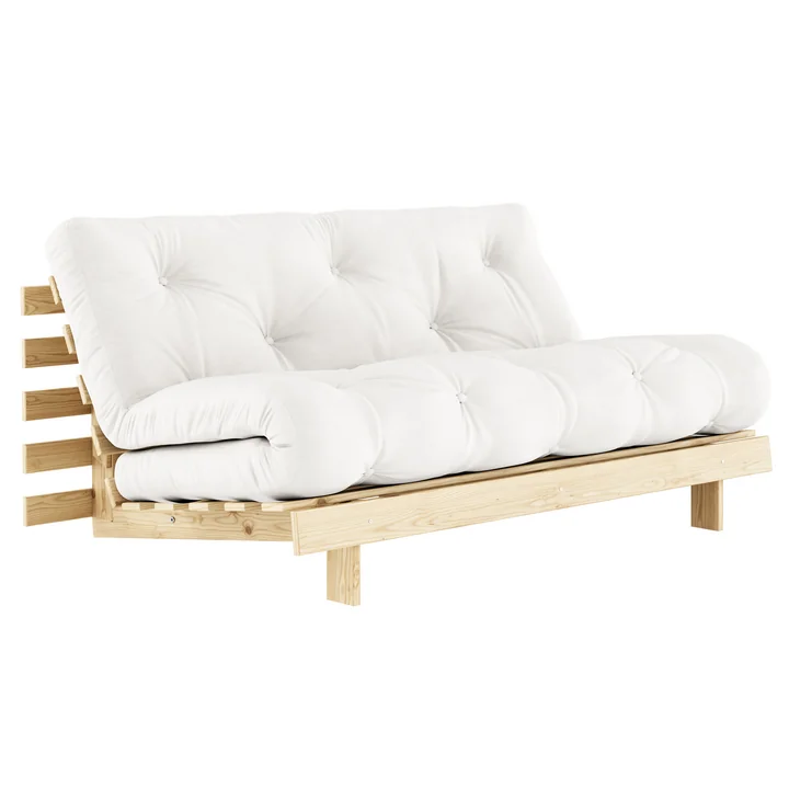 Roots Sofa bed from Karup in the version natural pine / natural (701)