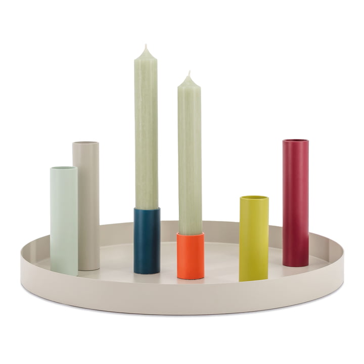 Magnetic candle holder from Remember in the version luna