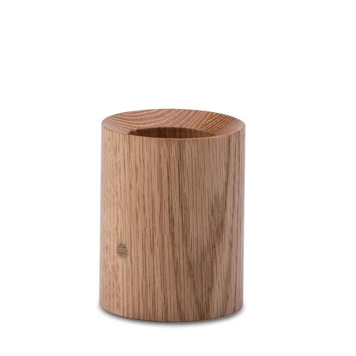 Wooden base for fire tools from höfats