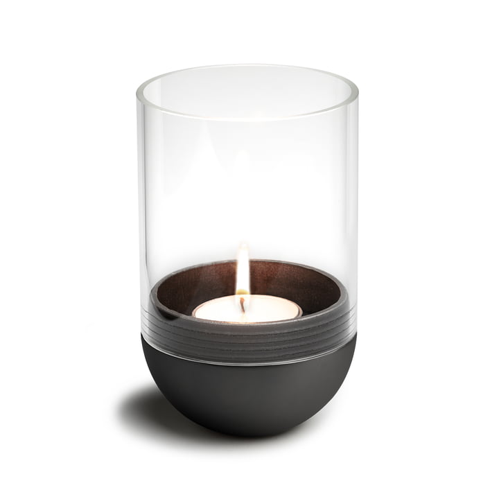 Gravity Candle Lantern from höfats in black finish