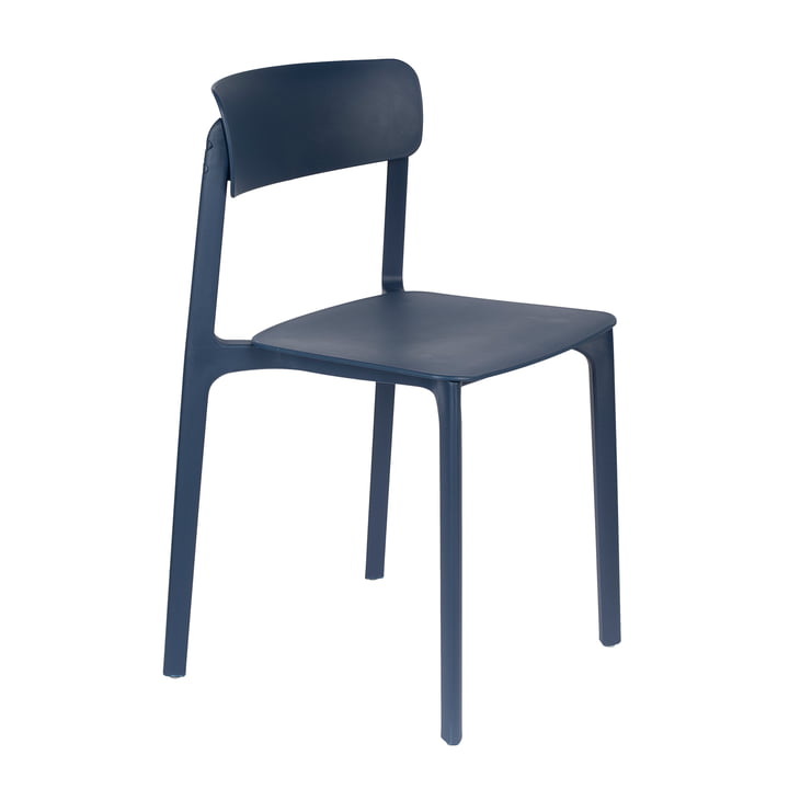 James Chair from Livingstone in the color dark blue