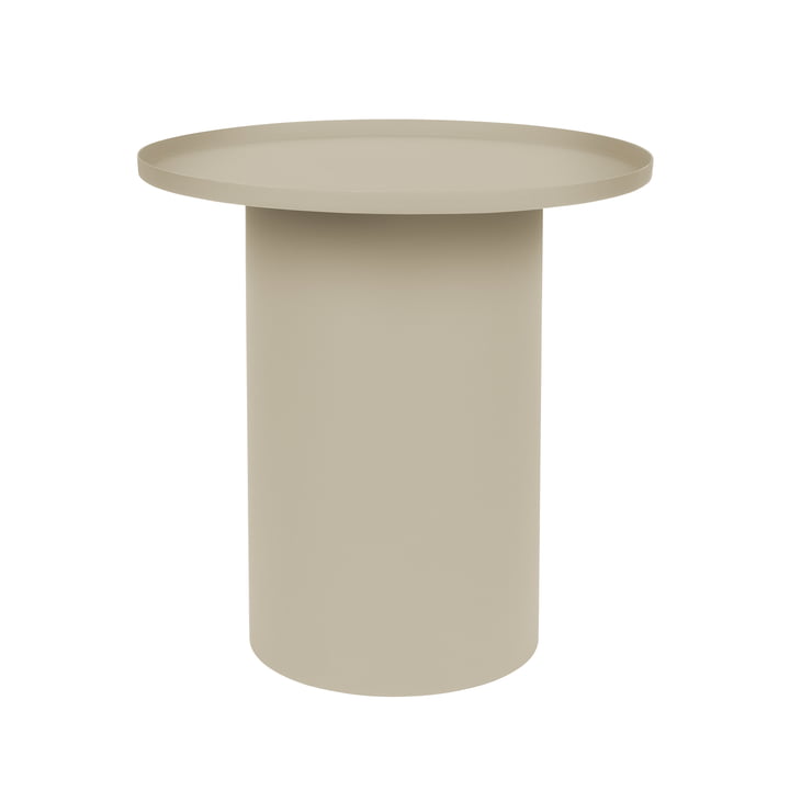 Shade Livingstone side table in ivory finish