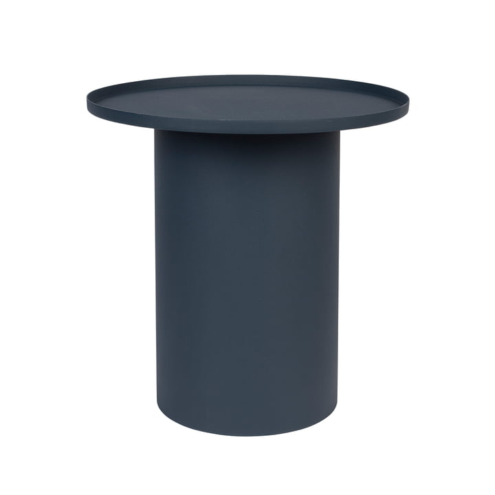 Shade Livingstone side table in blue finish