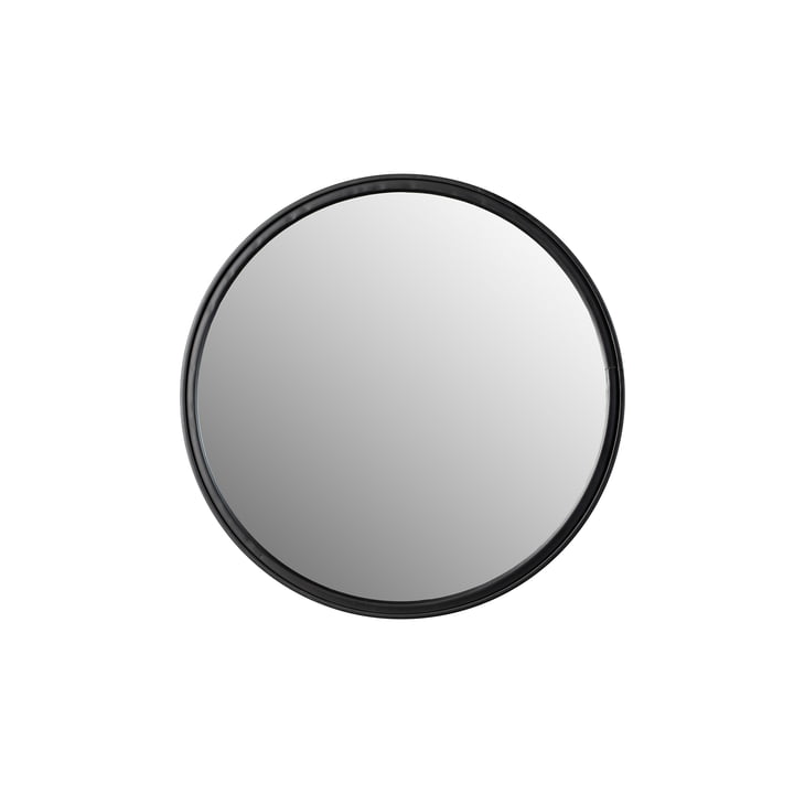 Idalie Mirror round from Livingstone in color black