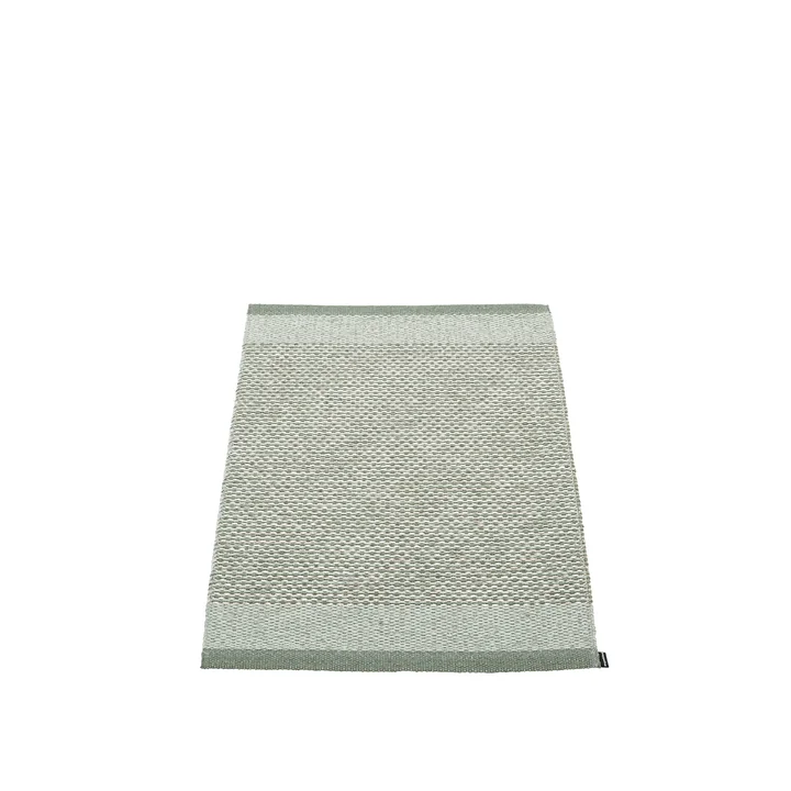 Edit Carpet, 180 x 260 cm, army / sage / stone metallic by Pappelina