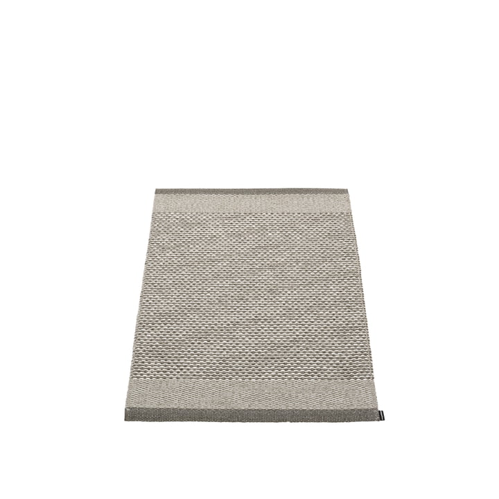 Edit Carpet, 180 x 260 cm, charcoal / warm grey / stone metallic by Pappelina
