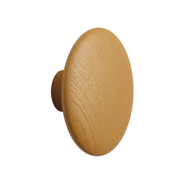 Wall hook "The Dots" single medium, burnt orange from Muuto
