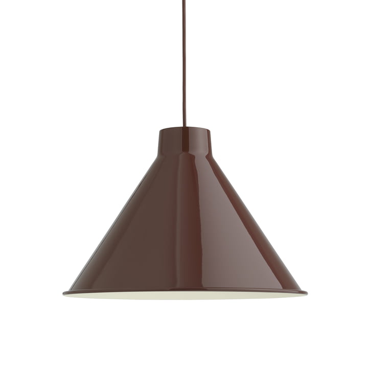 Top pendant lamp LED, Ø 38 cm, deep red from Muuto