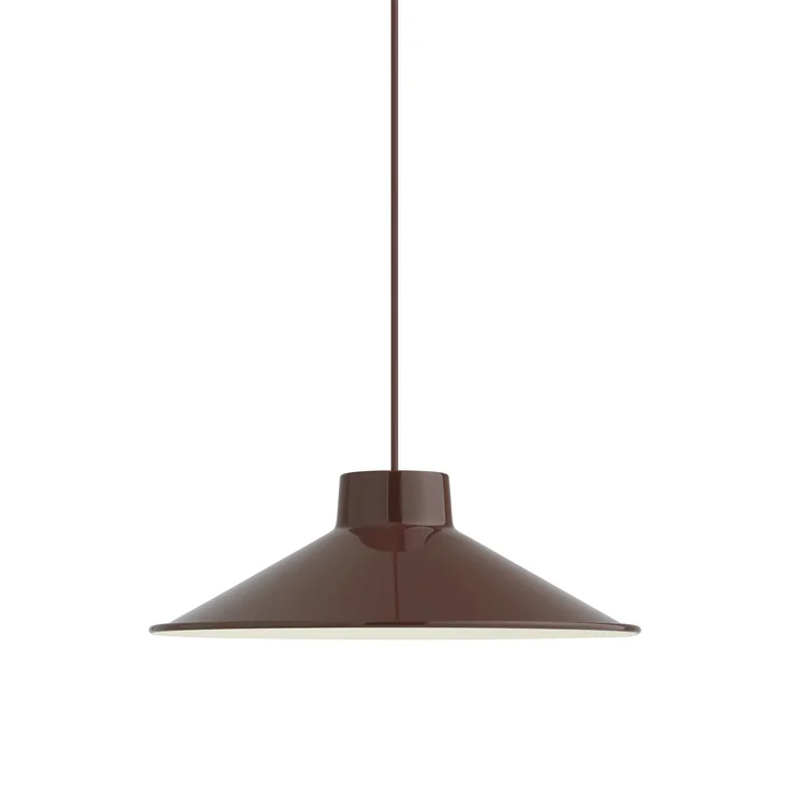 Top pendant lamp LED, Ø 36 cm, deep red from Muuto