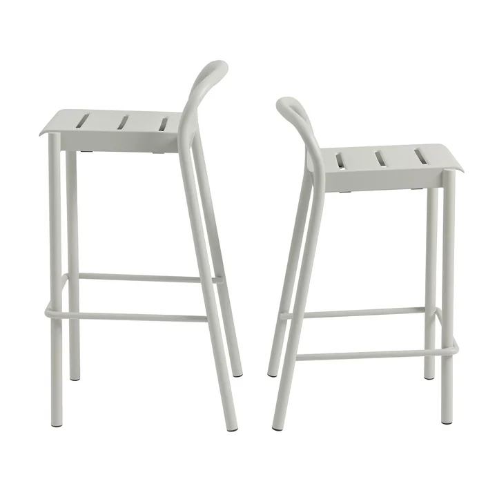 Linear Steel Bar stool outdoor from Muuto