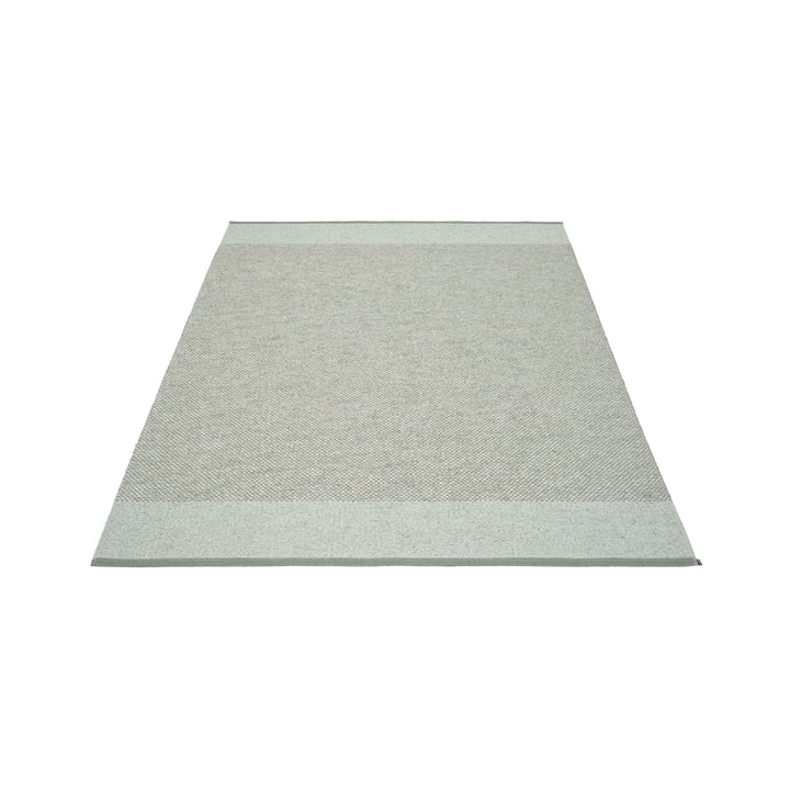 Edit Carpet, 140 x 200 cm, edit army / sage / stone metallic by Pappelina
