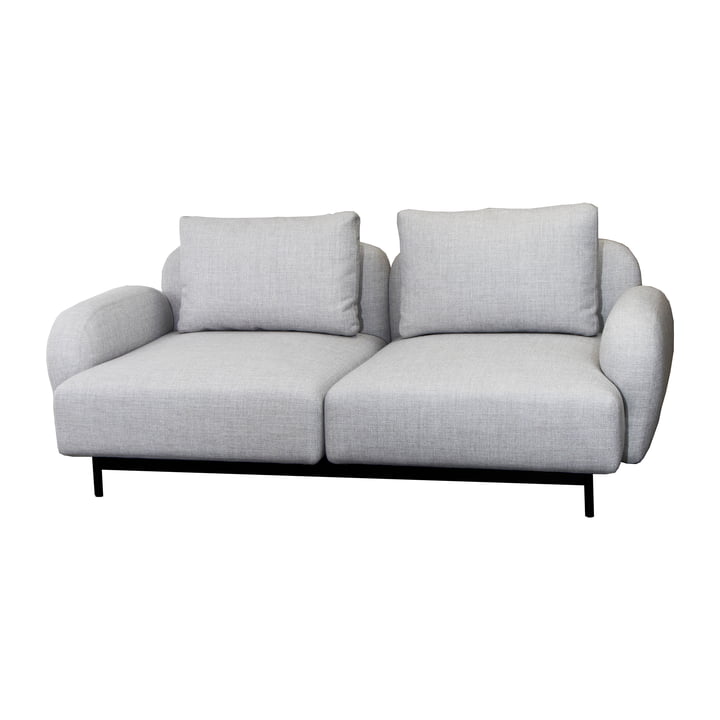 Aura Sofa 10, 2-seater, light gray, (Cane-line Ambience) from Cane-line
