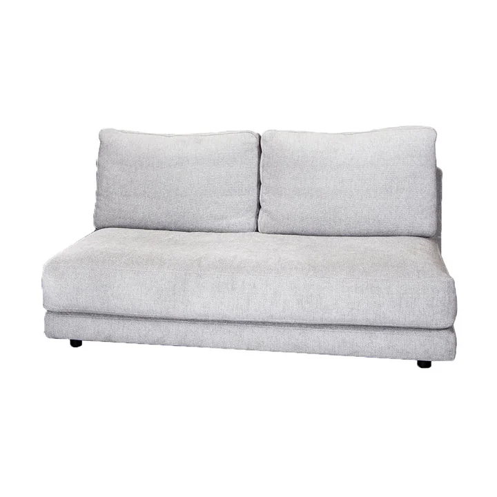 Scale Sofa 2 seater sofa module, light gray (Cane-line Ambience) from Cane-line