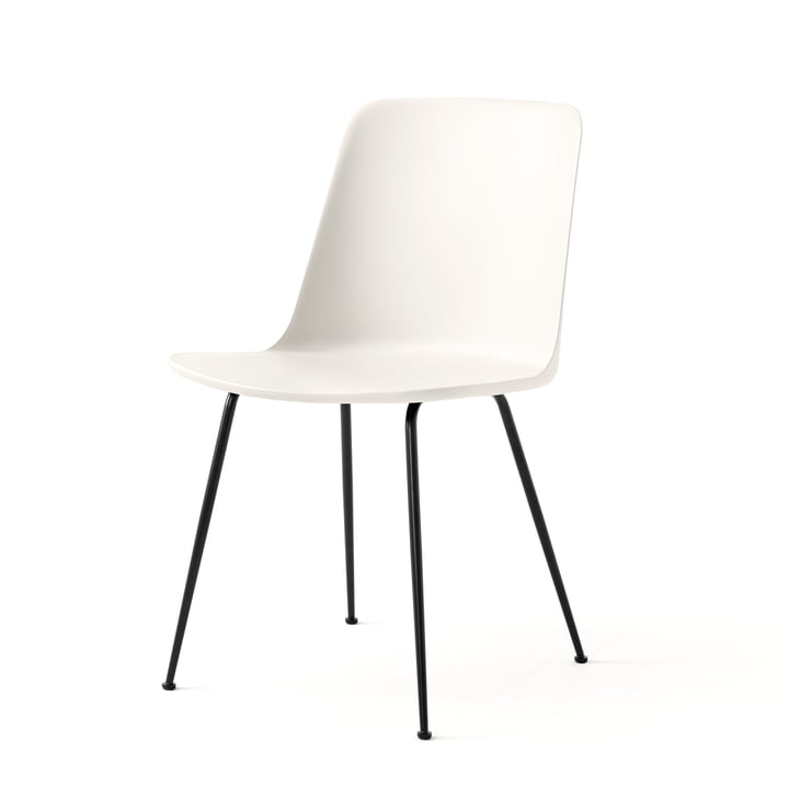 Rely Chair HW6, white / frame black from & Tradition