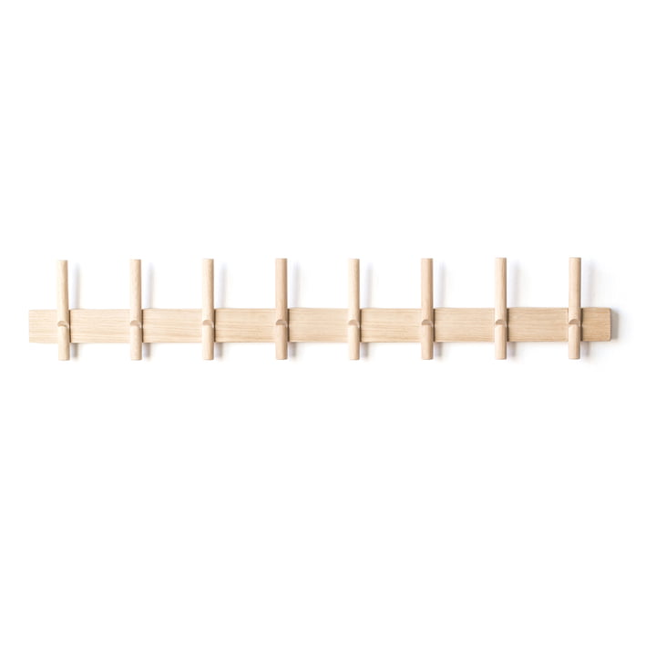 Roon & Rahn Reces Wall coat rack from We Do Wood in natural oak finish