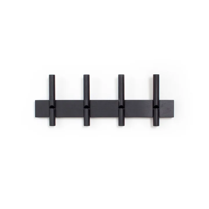 Roon & Rahn Reces Wall coat rack from We Do Wood in the finish oak / black