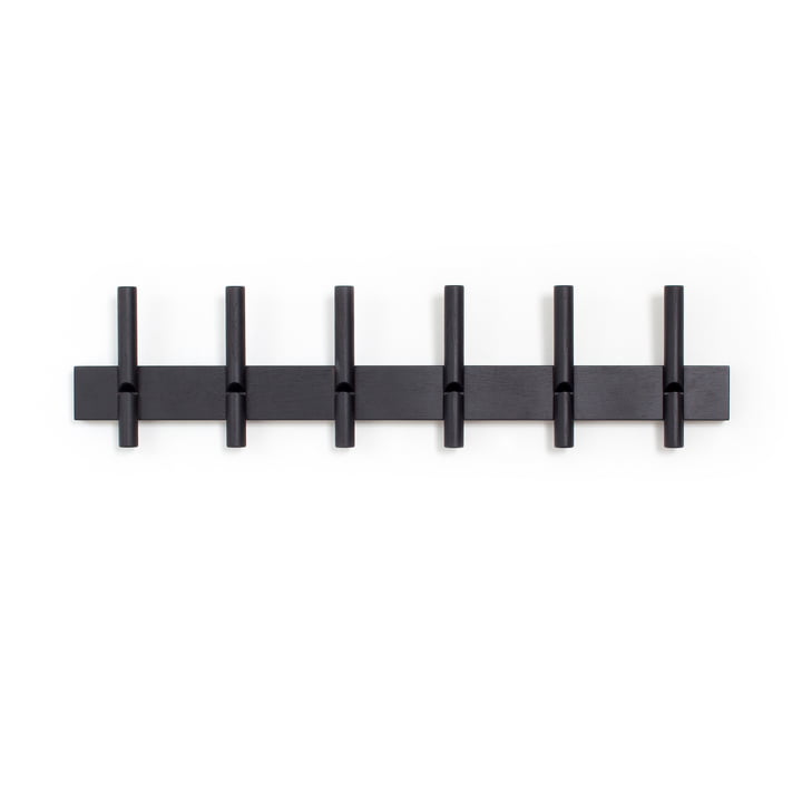 Roon & Rahn Reces Wall coat rack from We Do Wood in the finish oak / black