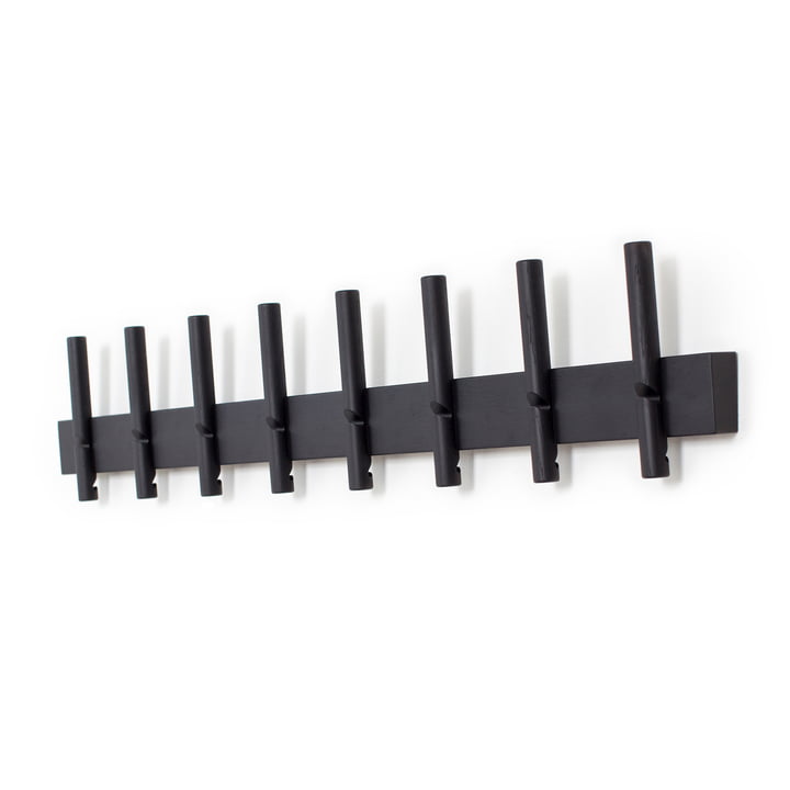 Roon & Rahn Reces Wall coat rack from We Do Wood in the finish oak / black
