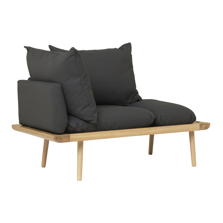 Lounge Around 1. 5 seater, oak / shadow from Umage