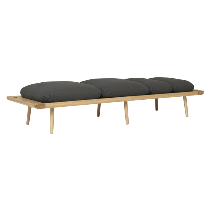 Lounge Around Daybed, oak / shadow from Umage