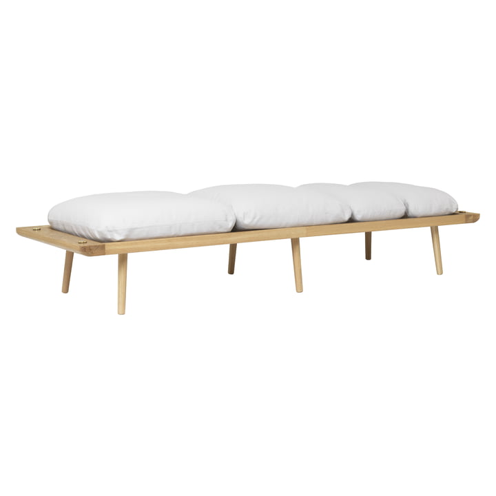 Lounge Around Daybed, oak / sterling from Umage