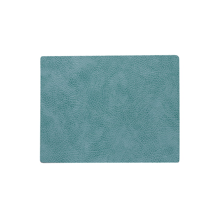 Placemat Square M, 3 4. 5 x 2 6. 5 cm, Hippo pastel green from LindDNA