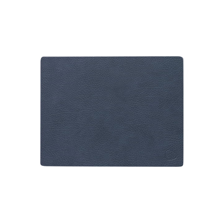 Placemat Square M, 3 4. 5 x 2 6. 5 cm, Hippo black-anthracite from LindDNA