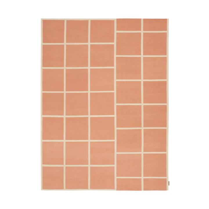 Kelim Untitled_AB14 Carpet, 180 x 240 cm, orange / beige (0060 Red earth) from Kvadrat