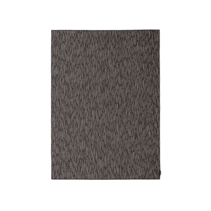 Braid Tepich, 180 x 240 cm, dark brown / multicolored (0191 Salt and Pepper) by Kvadrat