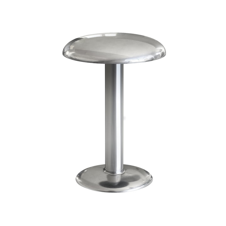 Gustave LED table lamp, H 23 cm, chrome from Flos