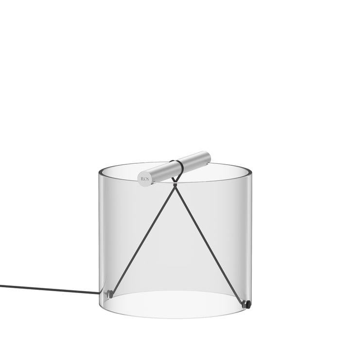 To-Tie LED table lamp T1, Ø 20 cm, anodized aluminum from Flos