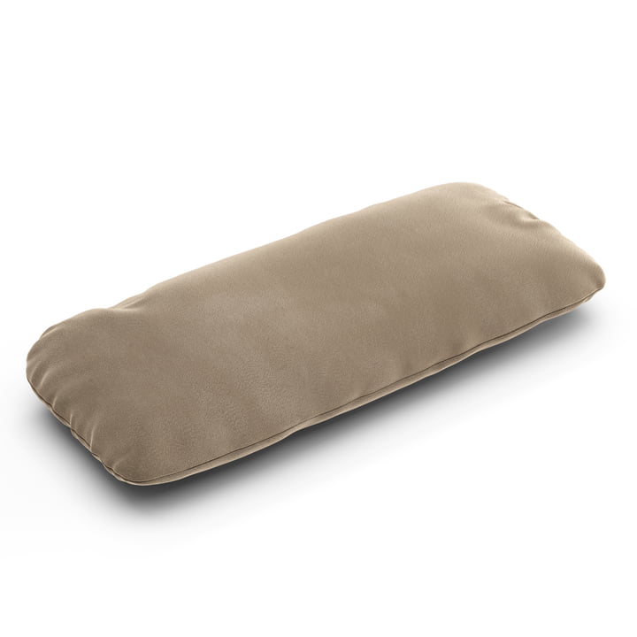 Curt Sofa cushion, 60 x 30 cm, gray / brown (Barcelona - Vole - V3347/15) by Ambivalenz