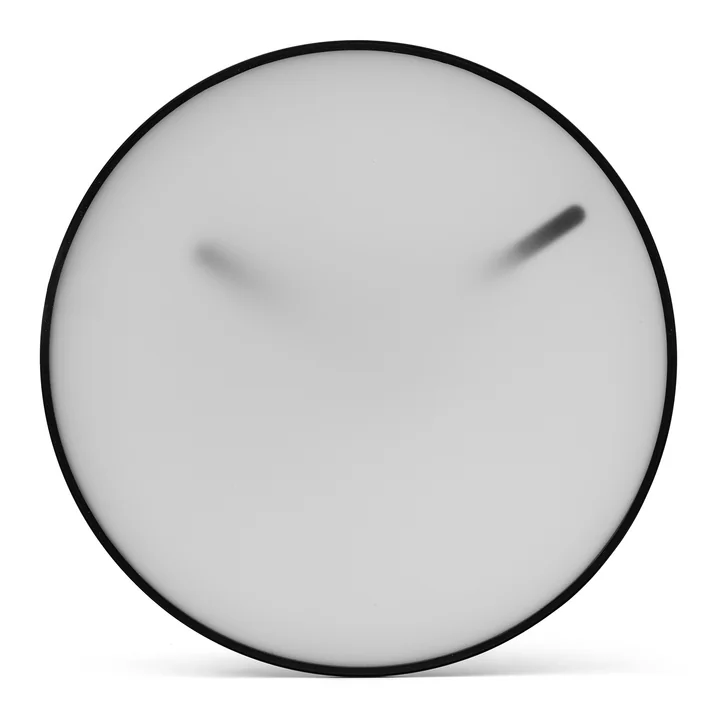 Momentt Wall clock, white / black from Gejst