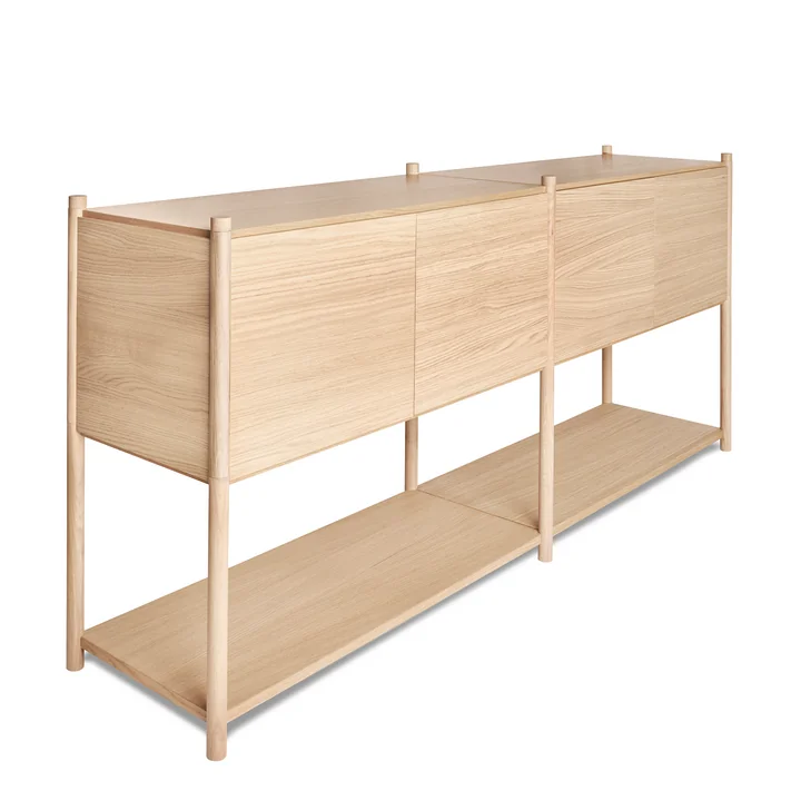 Sceene Floor shelf H, light oak from Gejst