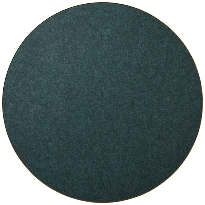 Retell Pinboard Ø 80 cm, green / brass from Gejst