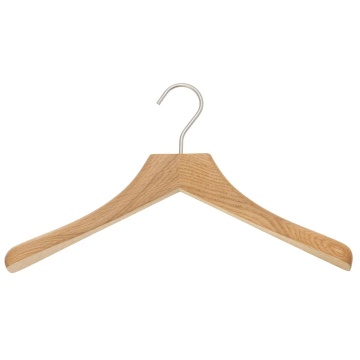 Coat hanger 0112 , oak / chrome from Schönbuch