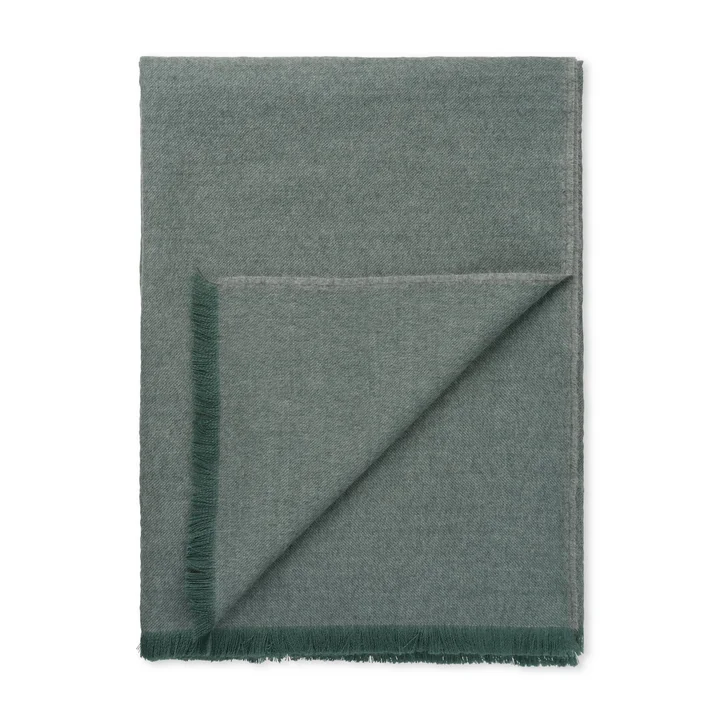 Skyfall Blanket from Elvang in color green
