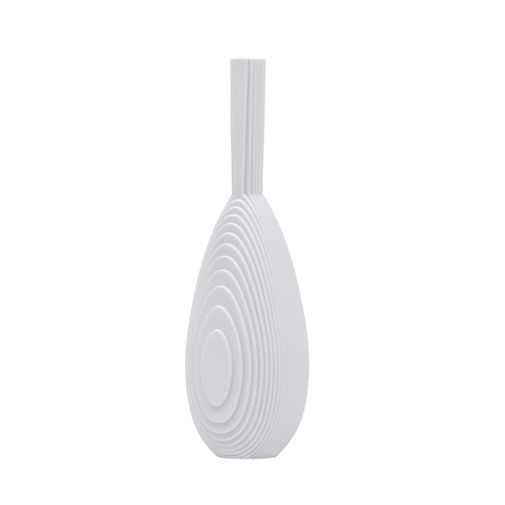 Flow Vase, Teardrop, white from ArchitectMade