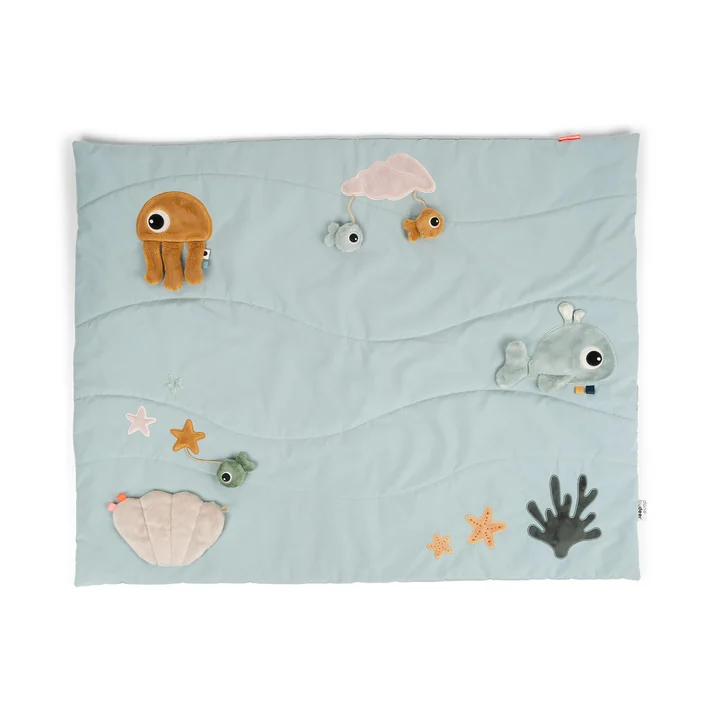 Sea Friends sensory play blanket, multicolored by Done by Deer