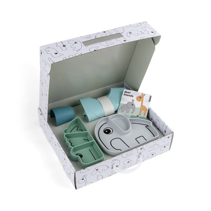 Gift box Stick & Stay, blue from Done by Deer