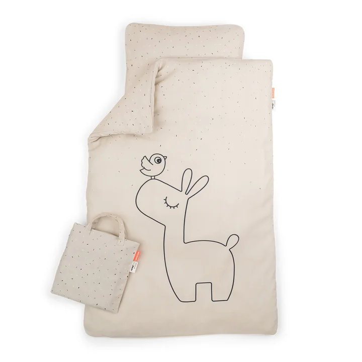 Junior Lalee children's bed linen, sand by Done by Deer