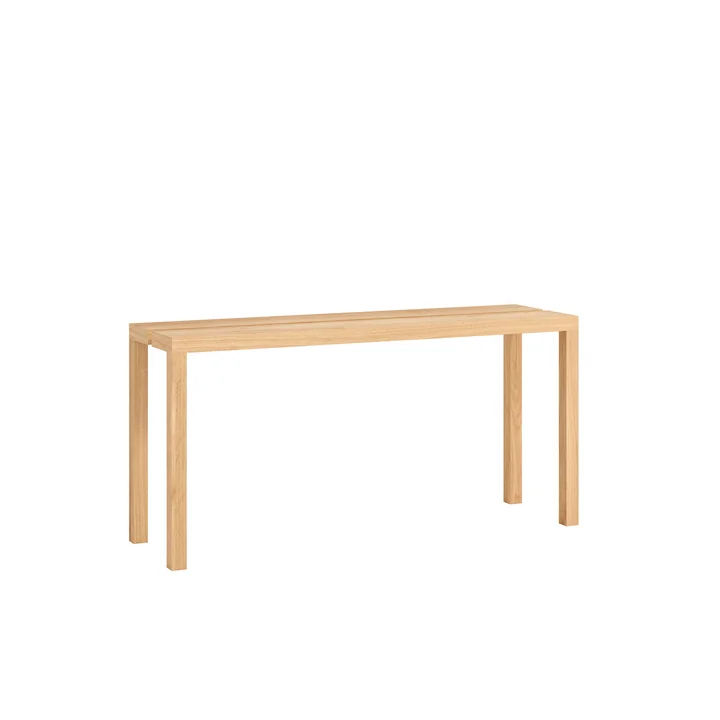 Peg Bench from Moebe in oiled oak finish