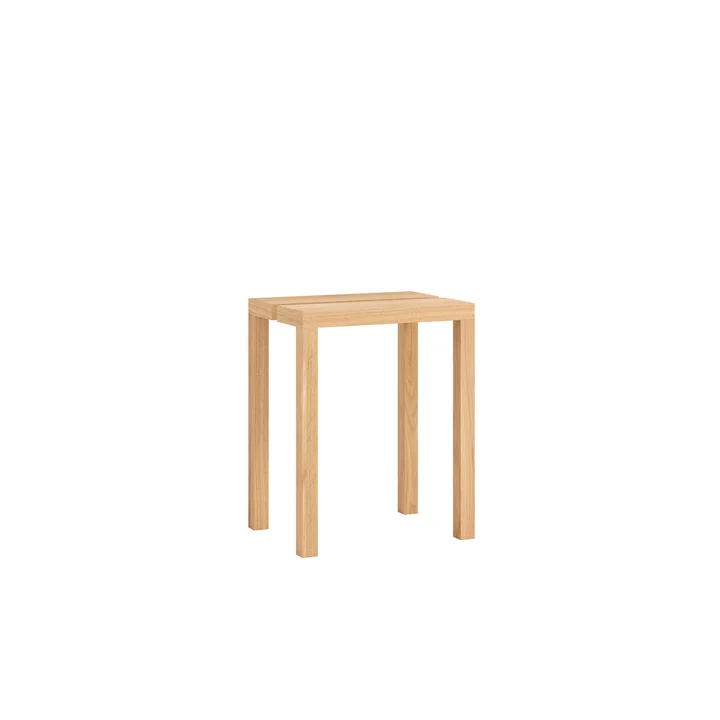 Peg Stool from Moebe in oiled oak finish