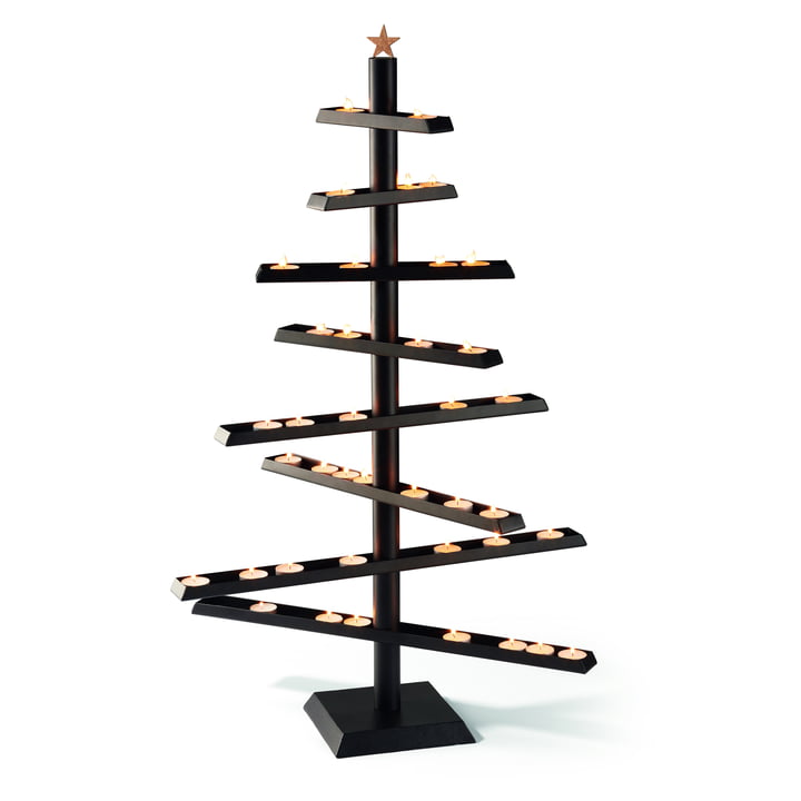 Soho Christmas tree, H 100 cm, black from Philippi
