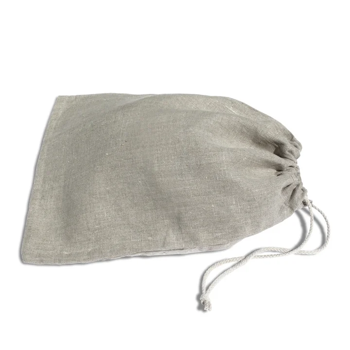 Haversack, linen from side by side